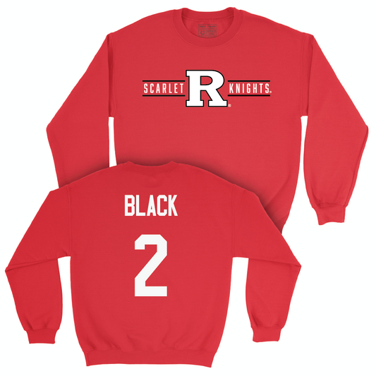 Red Football Scarlet Knights Crew  - Benjamin Black