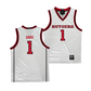 Rutgers Men's Basketball White Jersey - JaMichael Davis