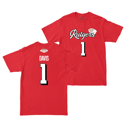 EXCLUSIVE: Rutgers Vegas Men's Basketball Shirsey - JaMichael Davis