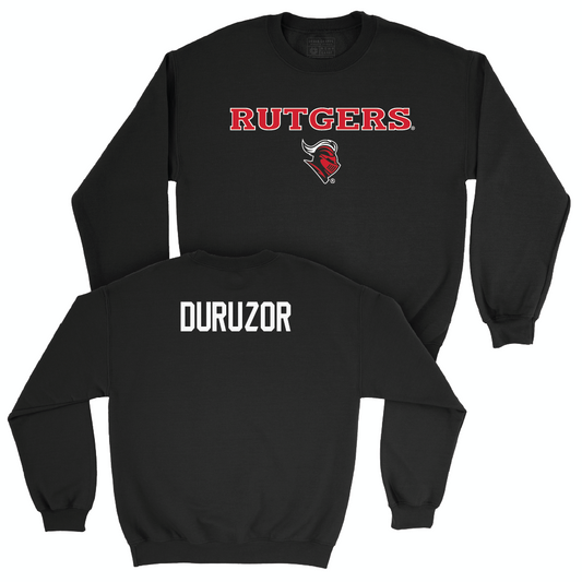 Women's Track & Field Black Rutgers Crew  - Success Duruzor