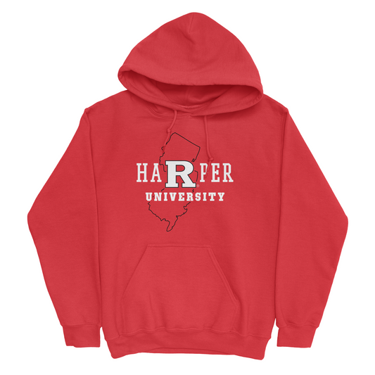 EXCLUSIVE RELEASE: Dylan Harper x Ron Harper Jr. Harper University Red Hoodie