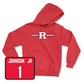 Red Baseball Scarlet Knights Hoodie - RJ Johnson Jr