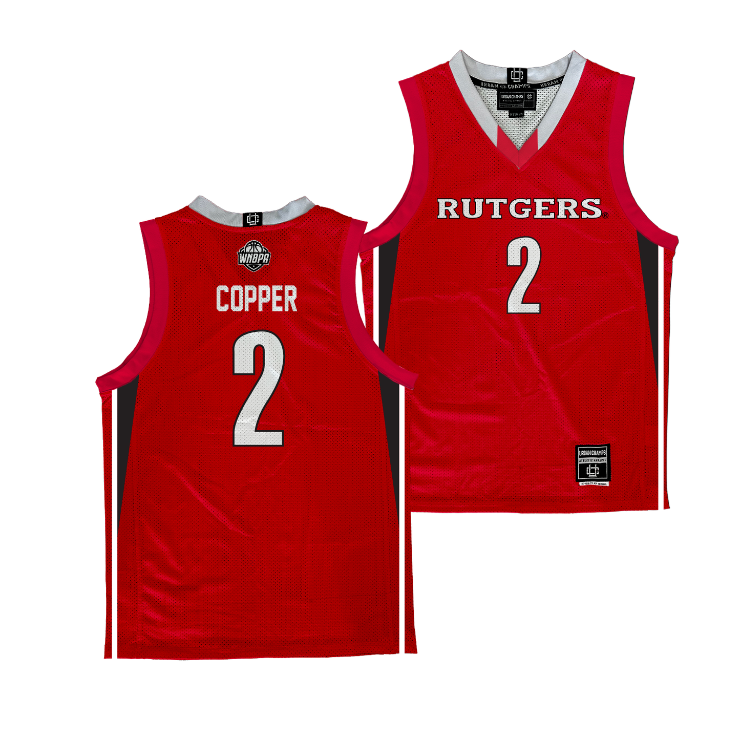 Legacy Collection: Rutgers Women's Basketball Red Jersey - Kahleah Copper | #2