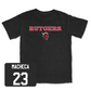 Men's Lacrosse Black Rutgers Tee - Andrew Macheca
