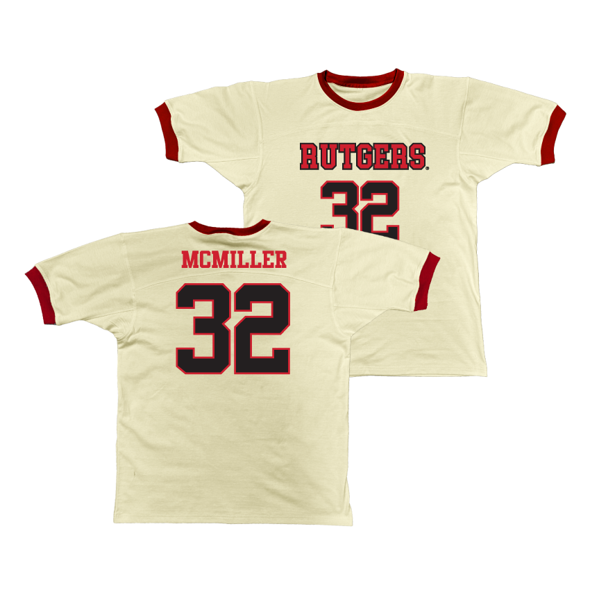 Rutgers Retro Ringer Tee - Kiyomi McMiller