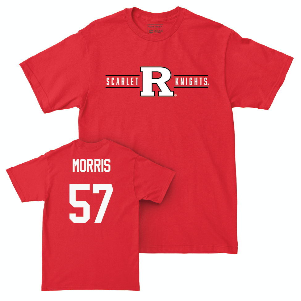 Red Women's Soccer Scarlet Knights Tee  - Riley Morris