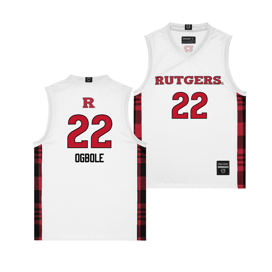 EXCLUSIVE: Rutgers Winter Edition Basketball Jersey - Emmanuel Ogbole