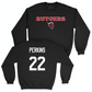 Women's Basketball Black Rutgers Crew   - Zachara Perkins