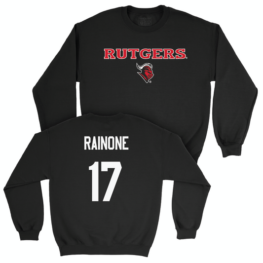 Football Black Rutgers Crew  - Rocco Rainone