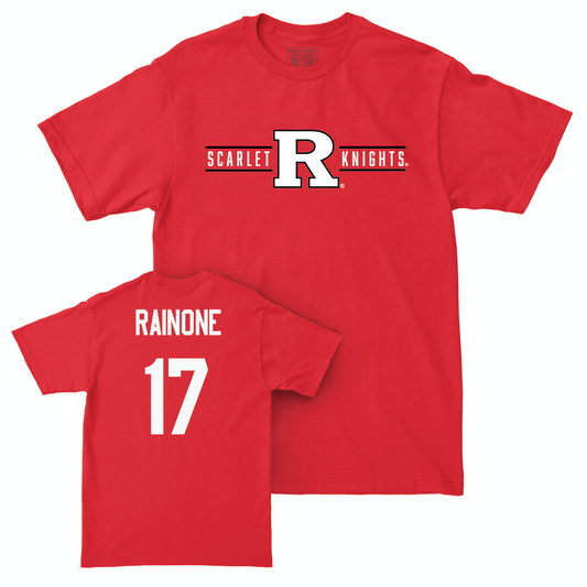 Red Football Scarlet Knights Tee  - Rocco Rainone