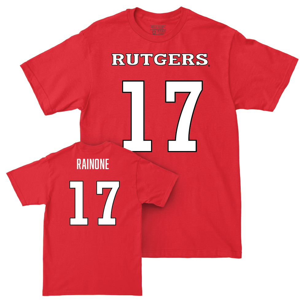 Red Football Shirsey Tee  - Rocco Rainone