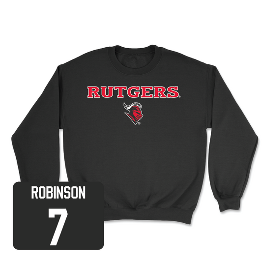Track & Field Black Rutgers Crew - Sincere Robinson