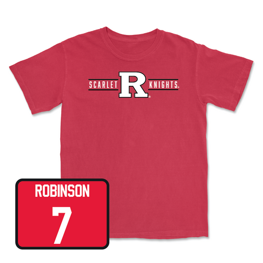 Red Track & Field Scarlet Knights Tee - Sincere Robinson