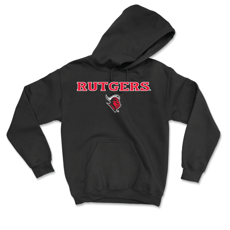 Football Black Rutgers Hoodie - Taj White