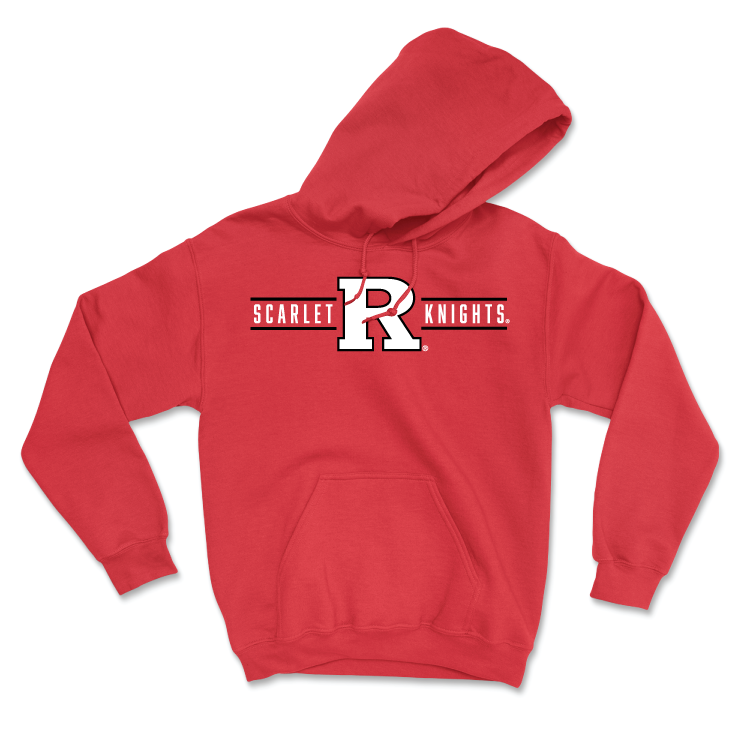 Red Football Scarlet Knights Hoodie - Taj White