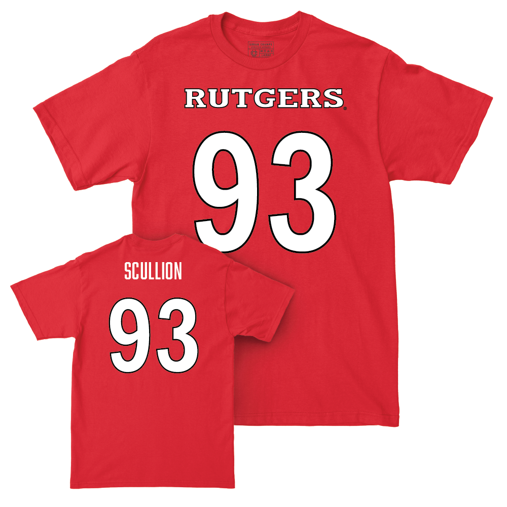 Red Football Shirsey Tee  - Jack Scullion