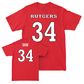 Red Football Shirsey Tee  - Noah Shaw