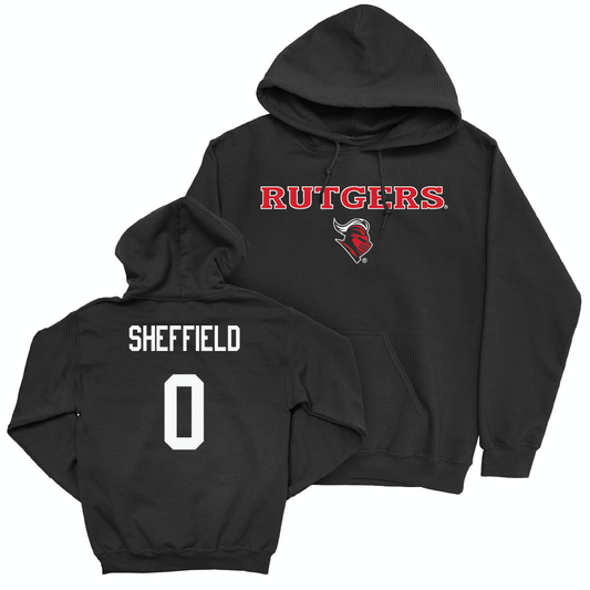 Football Black Rutgers Hoodie  - Dt Sheffield
