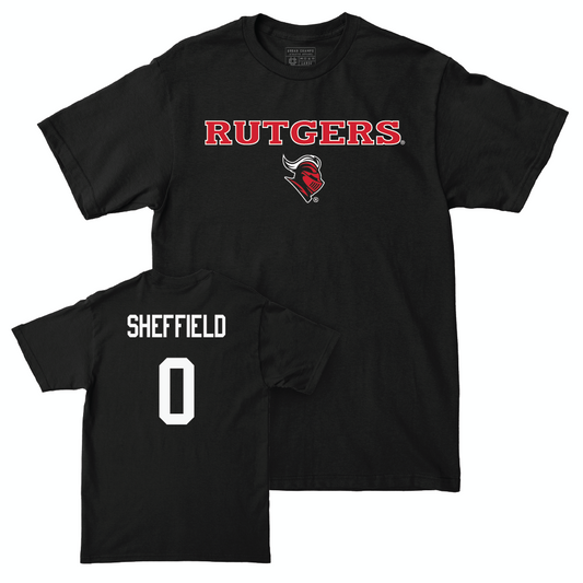 Football Black Rutgers Tee  - Dt Sheffield