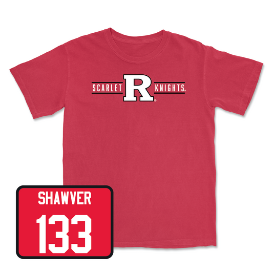 Red Wrestling Scarlet Knights Tee - Dylan Shawver