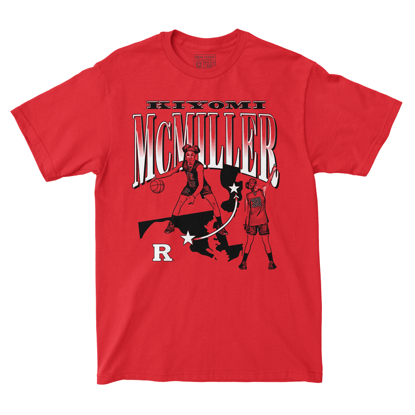 EXCLUSIVE RELEASE: Kiyomi McMiller States Red Tee