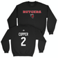Legacy Collection: Rutgers Women's Basketball Black Crew - Kahleah Copper | #2