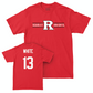 Red Football Scarlet Knights Tee  - Antonio White