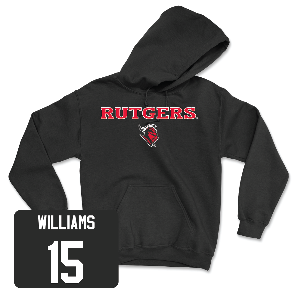 Football Black Rutgers Hoodie - Zilan Williams