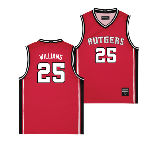 Rutgers Men's Basketball Throwback Jersey - Jeremiah Williams