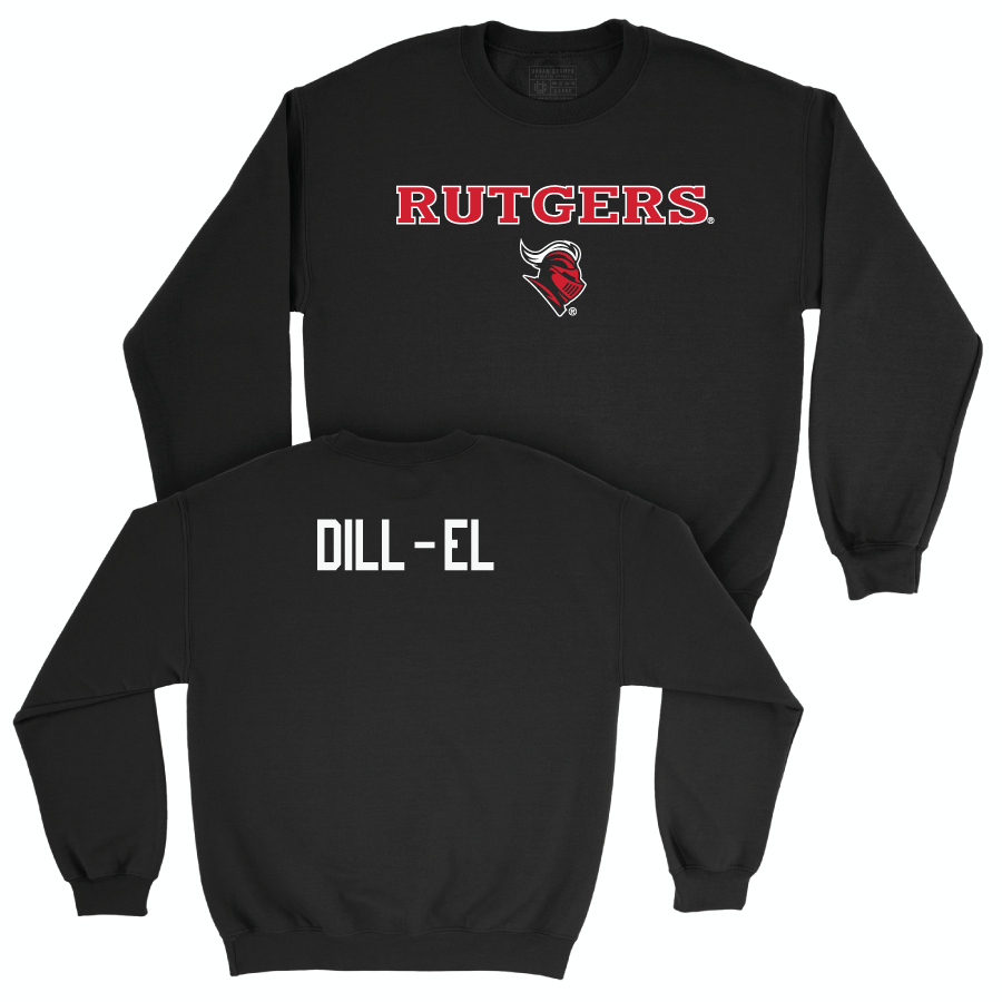 Women's Rowing Black Rutgers Crew  - A'Mya Dill-El