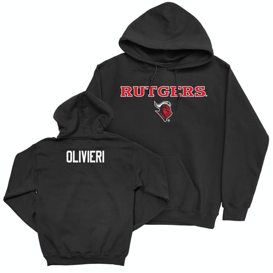 Wrestling Black Rutgers Hoodie  - Joey Olivieri