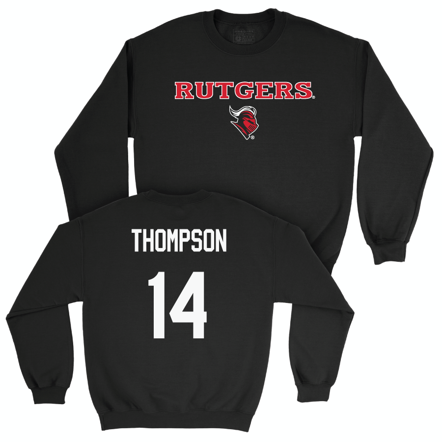 Baseball Black Rutgers Crew  - Jt Thompson