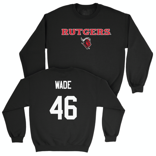 Men's Lacrosse Black Rutgers Crew  - Colin Wade