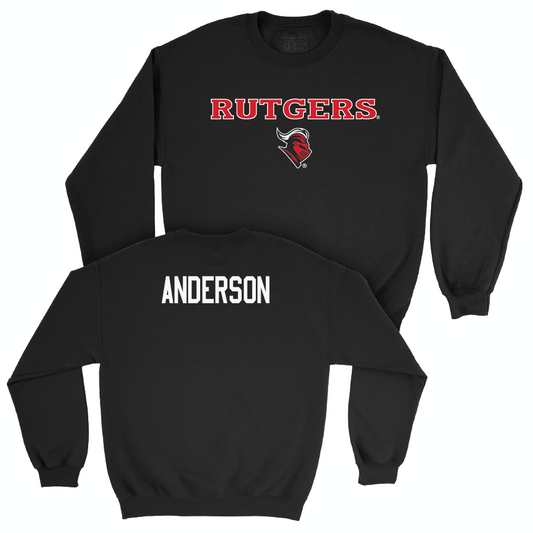 Track & Field Black Rutgers Crew  - Donavan Anderson