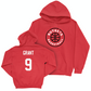 Red Men's Basketball Hardwood Hoodie  - Dylan Grant