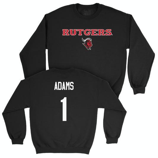 Women's Basketball Black Rutgers Crew  - Destiny Adams