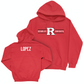 Red Women's Tennis Scarlet Knights Hoodie  - Jackeline Lopez