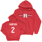 Red Women's Basketball Scarlet Knights Hoodie  - Lisa Thompson