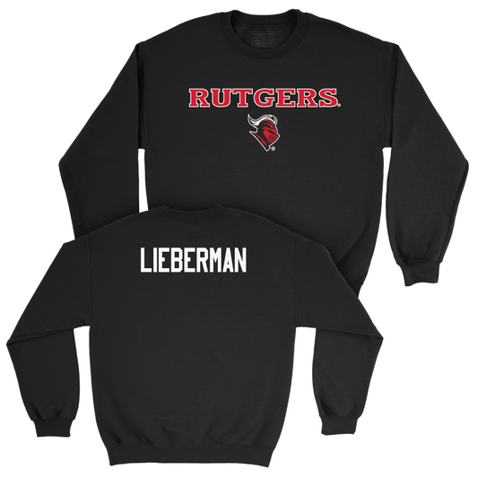 Women's Rowing Black Rutgers Crew  - Jaiden Lieberman