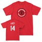 Red Women's Basketball Hardwood Tee  - Jojo Lacey