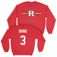 Red Men's Track & Field Scarlet Knights Crew  - James Bivins