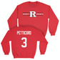 Red Women's Basketball Scarlet Knights Crew  - Mya Petticord