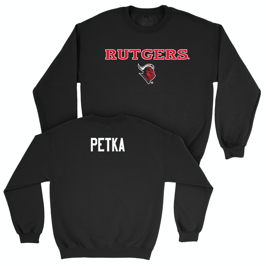 Women's Rowing Black Rutgers Crew  - Breylan Petka