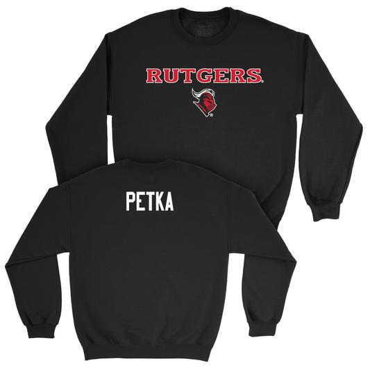 Women's Rowing Black Rutgers Crew  - Breylan Petka