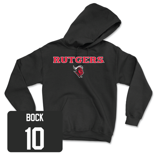 Softball Black Rutgers Hoodie