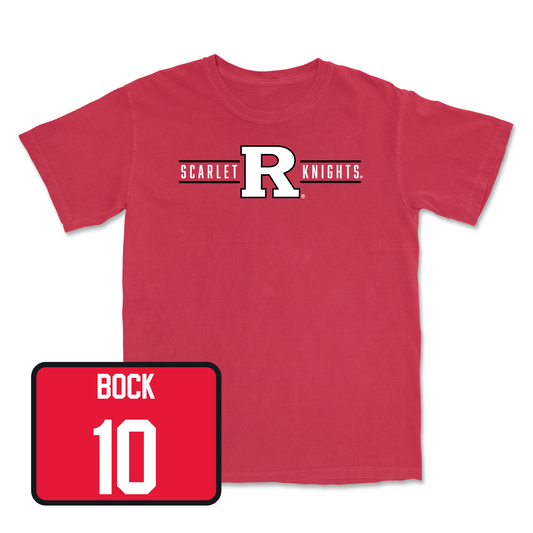 Red Softball Scarlet Knights Tee