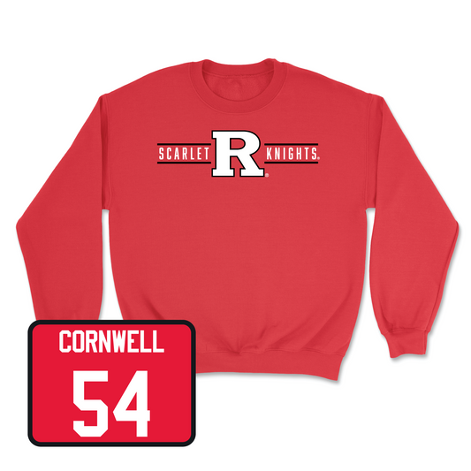 Red Women's Basketball Scarlet Knights Crew