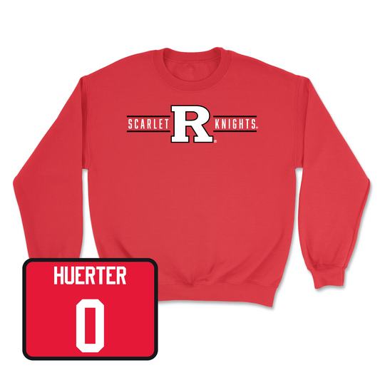 Red Women's Basketball Scarlet Knights Crew