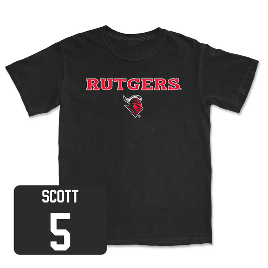 Men's Lacrosse Black Rutgers Tee