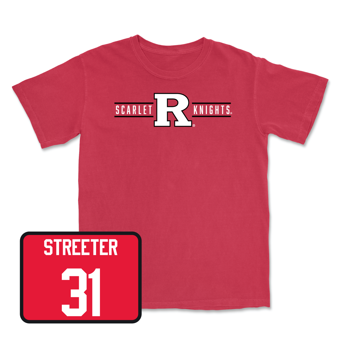 Red Women's Basketball Scarlet Knights Tee